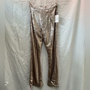NWT Joyfolie Patricia pant in gold XS